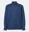 Rubinacci Denim Shirt In Blue