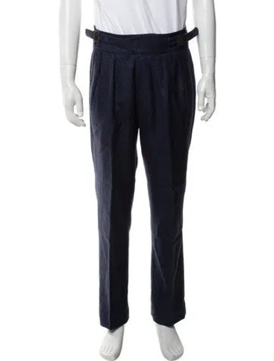 Pre-owned Rubinacci Dress Pants In Blue