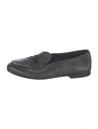 Pre-owned Rubinacci Leather Loafers In Green