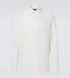 Rubinacci Linen Shirt In White