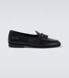 Rubinacci Marfy Leather Loafers In Black