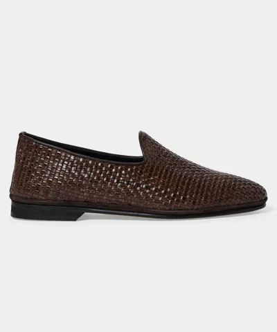Rubinacci Todd Snyder X  Simple Loafer In Brown