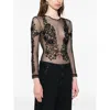 Rubini Diamonds In The Dark Bodysuit