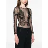 Rubini Diamonds In The Dark Bodysuit