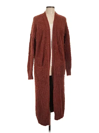 Pre-owned Ruby Moon Cardigan Sweater In Brown