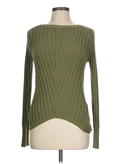 Pre-owned Ruby Moon Pullover Sweater In Green
