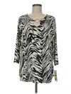Ruby Rd. 3/4 Sleeve Blouse In Ivory