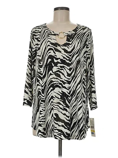Ruby Rd. 3/4 Sleeve Blouse In Ivory
