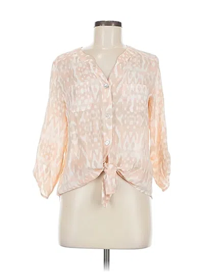 Pre-owned Ruby Rd. 3/4 Sleeve Blouse In Pink