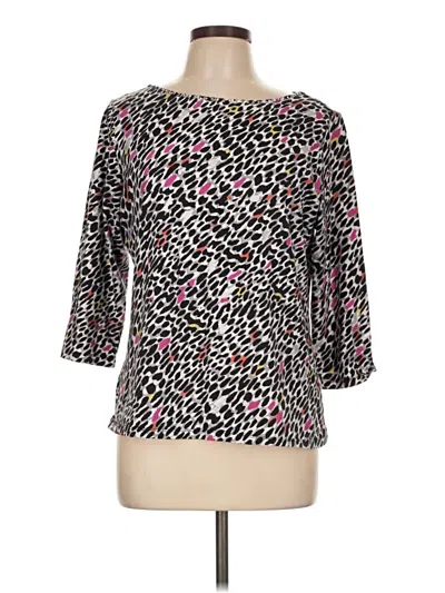 Pre-owned Ruby Rd. 3/4 Sleeve Blouse In Pink