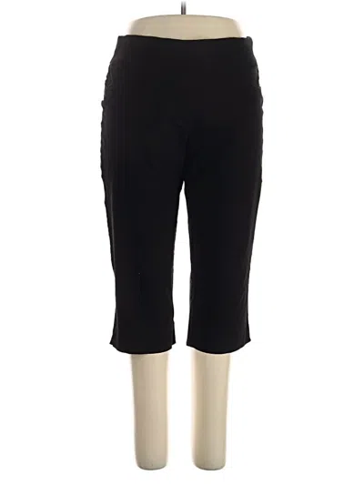 Pre-owned Ruby Rd. Active Pants In Black