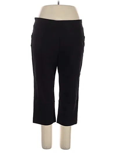 Pre-owned Ruby Rd. Active Pants In Black