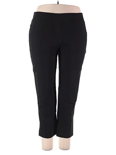 Pre-owned Ruby Rd. Active Pants In Black