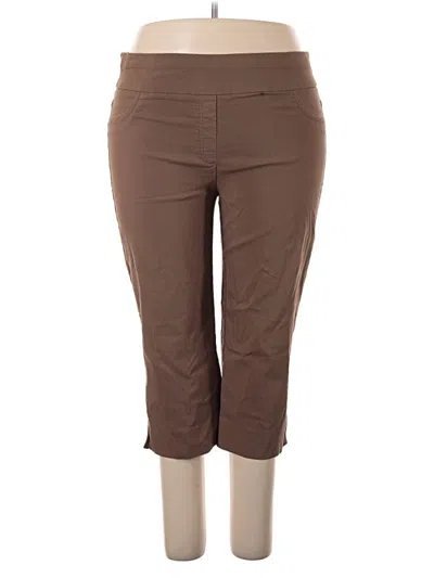 Pre-owned Ruby Rd. Active Pants In Brown