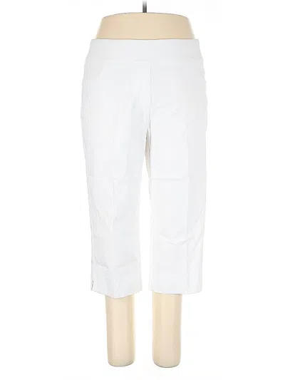 Pre-owned Ruby Rd. Active Pants In White