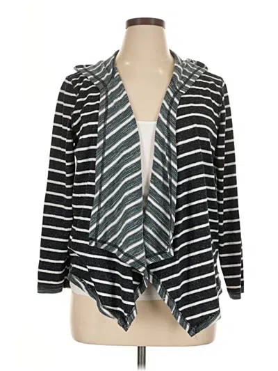 Pre-owned Ruby Rd. Cardigan Sweater In Black