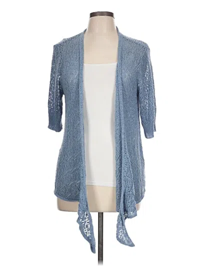 Pre-owned Ruby Rd. Cardigan Sweater In Blue