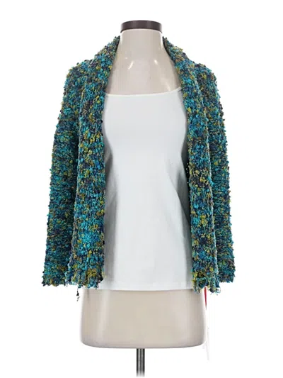 Pre-owned Ruby Rd. Cardigan Sweater In Blue