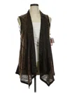 Ruby Rd. Cardigan Sweater In Brown