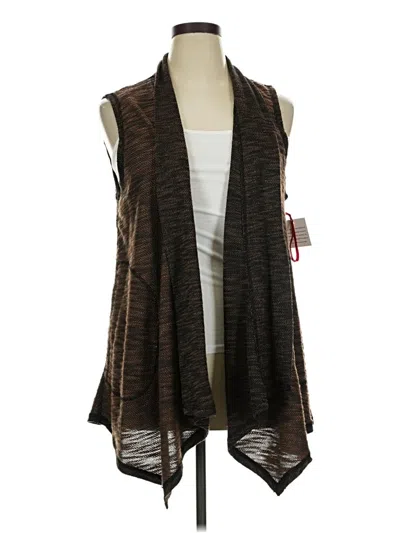 Ruby Rd. Cardigan Sweater In Brown
