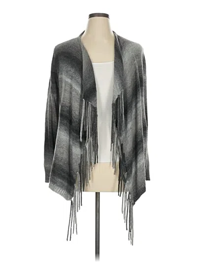 Pre-owned Ruby Rd. Cardigan Sweater In Gray