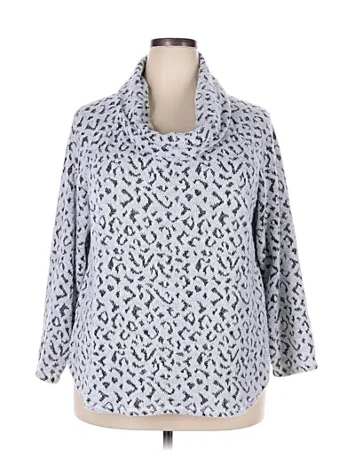 Pre-owned Ruby Rd. Cardigan Sweater In Gray