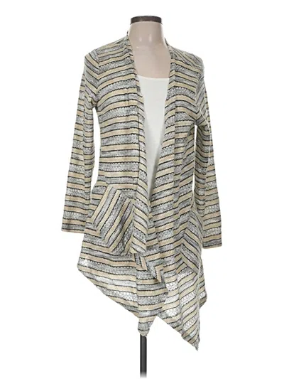 Pre-owned Ruby Rd. Cardigan Sweater In Gray