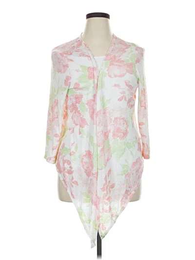 Pre-owned Ruby Rd. Cardigan Sweater In Pink