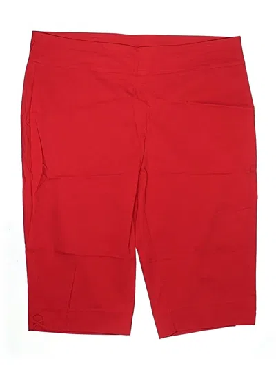 Pre-owned Ruby Rd. Cargo Shorts In Red