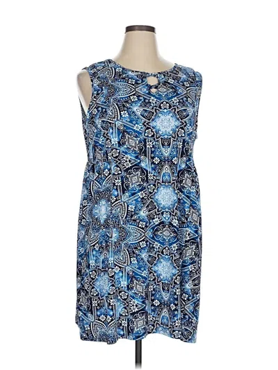 Pre-owned Ruby Rd. Casual Dress In Blue
