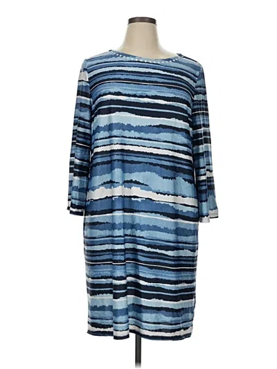 Pre-owned Ruby Rd. Casual Dress In Blue