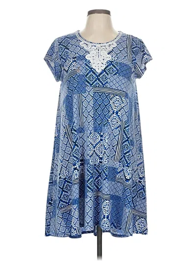Pre-owned Ruby Rd. Casual Dress In Blue