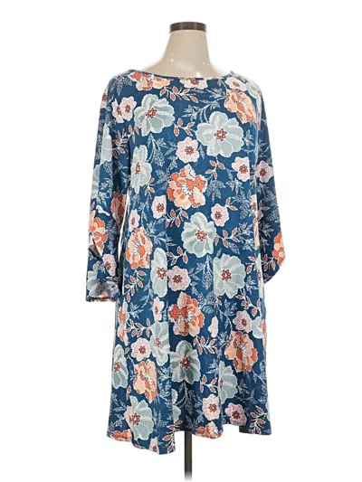 Pre-owned Ruby Rd. Casual Dress In Blue