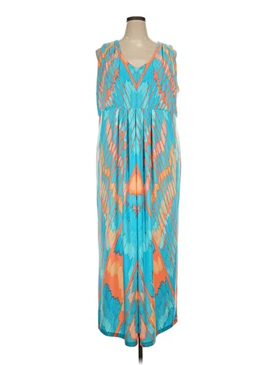 Pre-owned Ruby Rd. Casual Dress In Blue