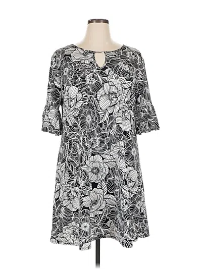 Pre-owned Ruby Rd. Casual Dress In Gray