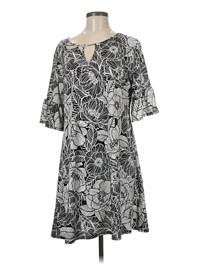Pre-owned Ruby Rd. Casual Dress In Gray