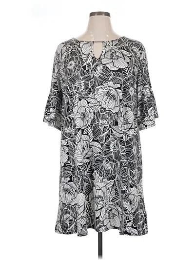 Pre-owned Ruby Rd. Casual Dress In Gray