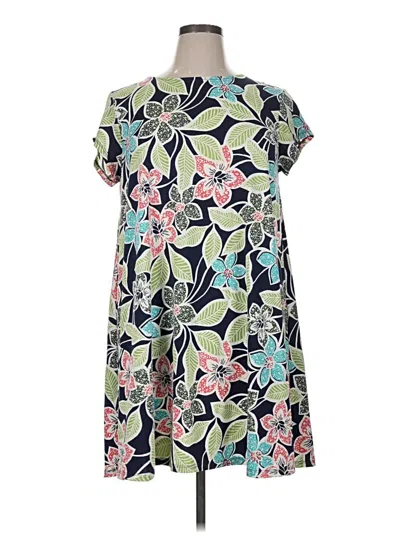 Pre-owned Ruby Rd. Casual Dress In Green