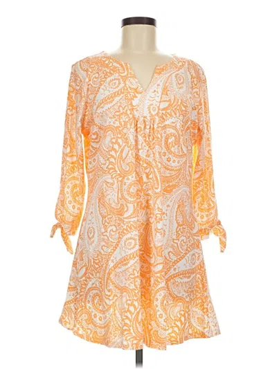 Pre-owned Ruby Rd. Casual Dress In Orange