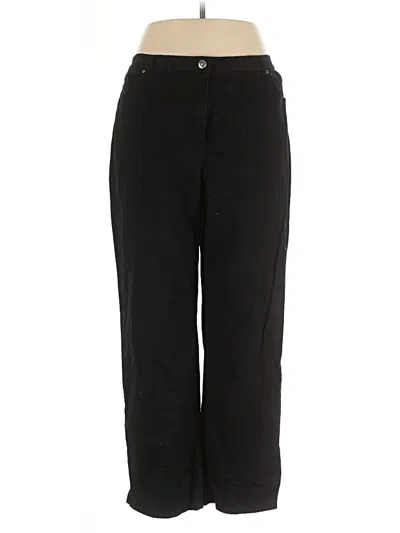 Pre-owned Ruby Rd. Casual Pants In Black