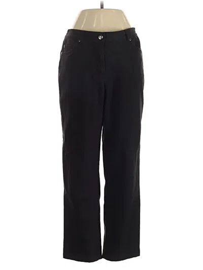 Pre-owned Ruby Rd. Casual Pants In Black