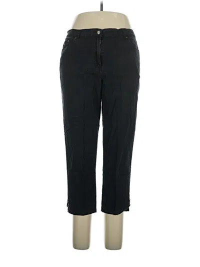 Pre-owned Ruby Rd. Casual Pants In Black