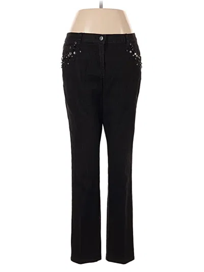 Pre-owned Ruby Rd. Casual Pants In Black