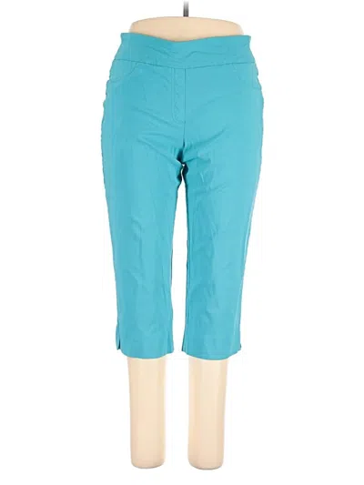 Pre-owned Ruby Rd. Casual Pants In Blue