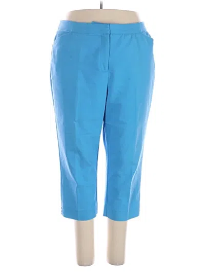 Pre-owned Ruby Rd. Casual Pants In Blue