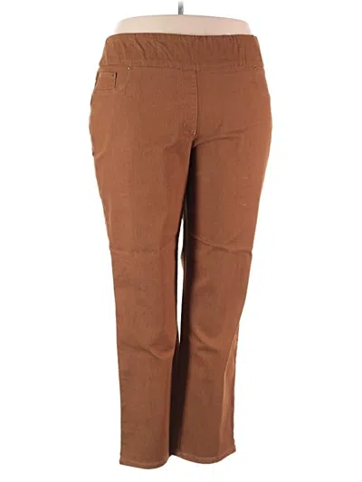 Pre-owned Ruby Rd. Casual Pants In Brown