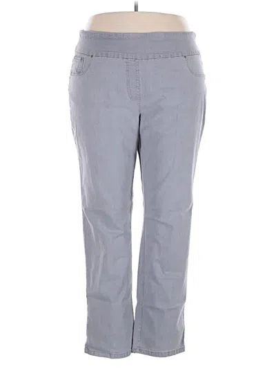 Pre-owned Ruby Rd. Casual Pants In Gray