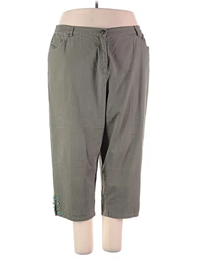 Pre-owned Ruby Rd. Casual Pants In Gray