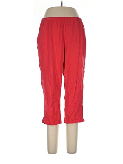 Pre-owned Ruby Rd. Casual Pants In Red