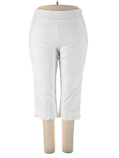 Pre-owned Ruby Rd. Casual Pants In Silver